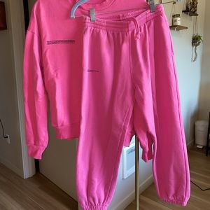 Pangaia sweatpants pink. Sz 12 youth/adult XS